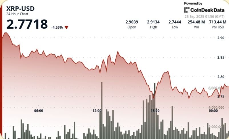 Slides 6% as Bitcoin Drop Slashes Bullish Sentiment Slides 6% as Bitcoin Drop Slashes Bullish Sentiment