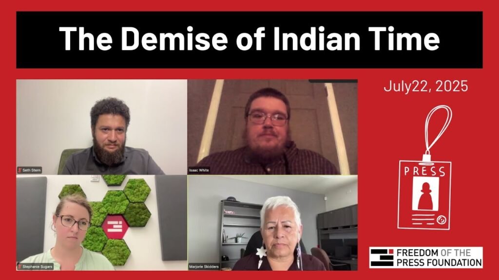 The Demise of Indian Time