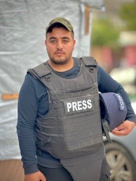 Photographer and camera operator Firas Abu Sharkh