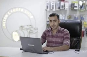 ITN Network's camera operator Khaled Abu Sultan