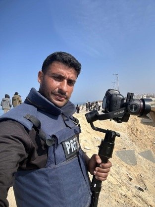 Al Jazeera Mubasher camera operator Mahmoud Akki
