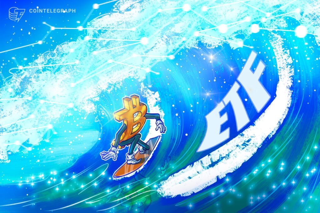 Bitcoin ETFs maintain ‘Uptober’ momentum with .71B in weekly inflows Bitcoin ETFs maintain ‘Uptober’ momentum with .71B in weekly inflows