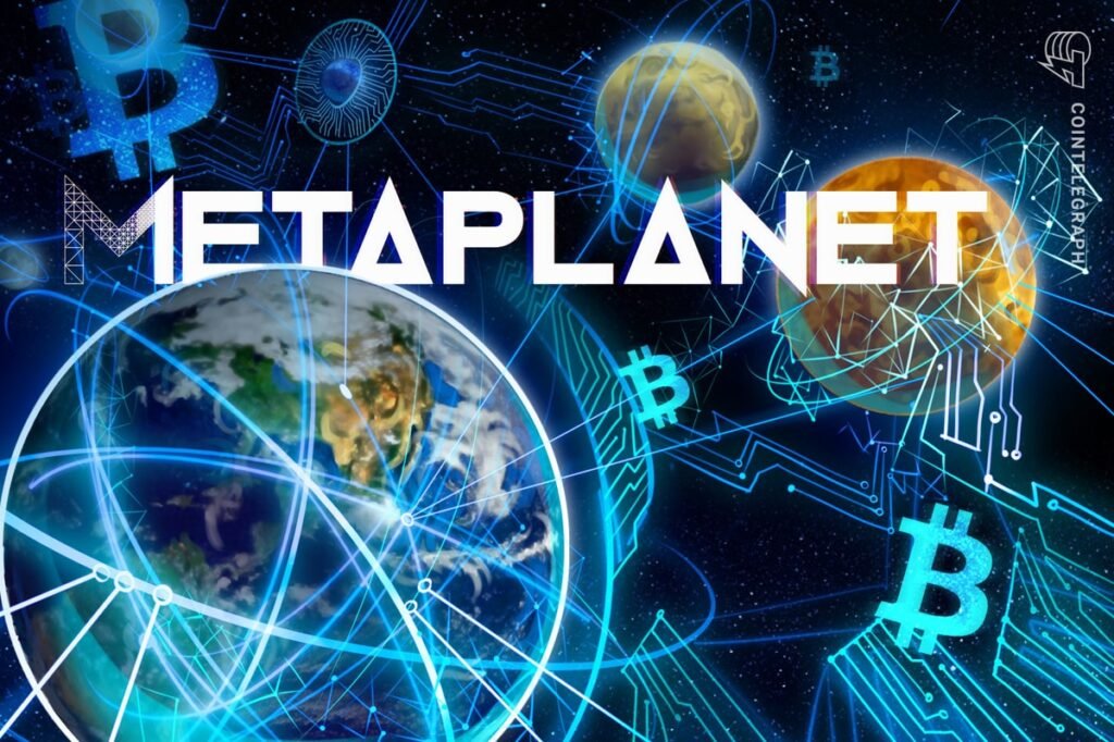 Metaplanet becomes 4th-largest corporate Bitcoin holder after 0M buy