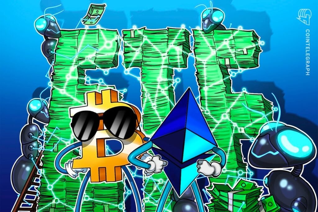US Bitcoin and Ether ETFs rebound as Powell signals rate cuts US Bitcoin and Ether ETFs rebound as Powell signals rate cuts