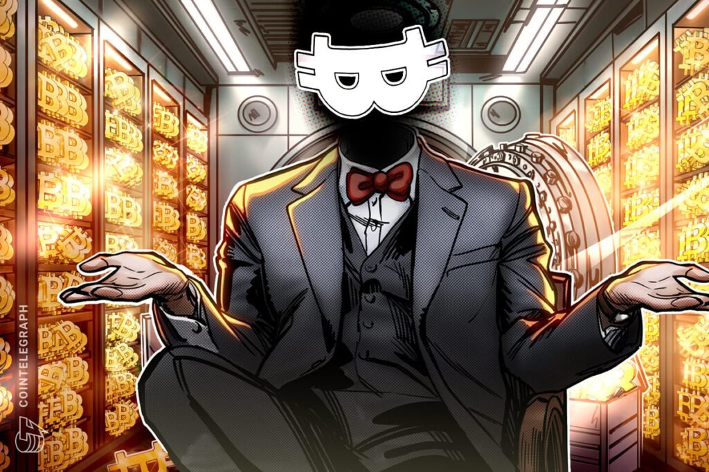 Satoshi’s Bitcoin stash declined by over B from all-time high amid crash