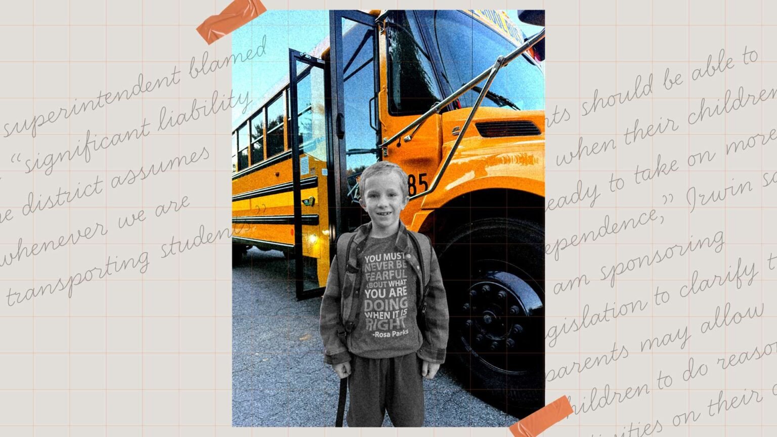 Michigan Mom Fights School District Rule That Says 7-Year-Old Can’t Walk 3 Minutes Home From the Bus Stop