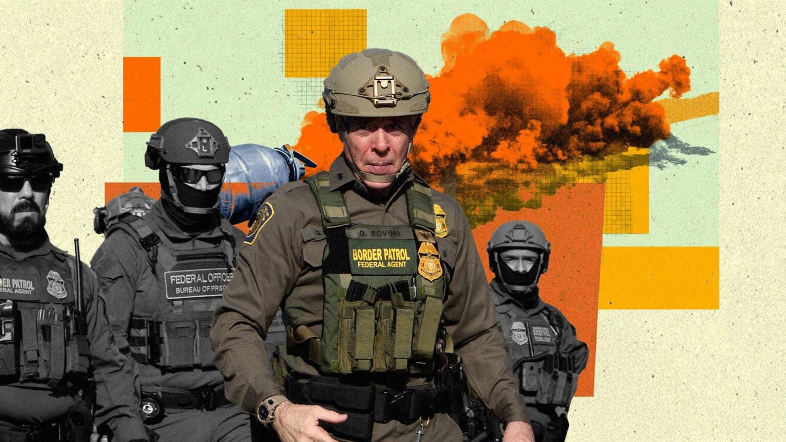 Federal Immigration Agents Accused of Tear-Gassing Peaceful Protestors, Pointing Gun at Veterans in Chicago