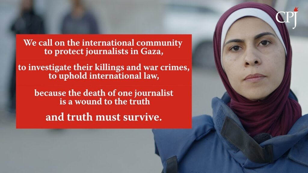 Gazan journalists read the names of 197 colleagues killed by Israel since October 7, 2023