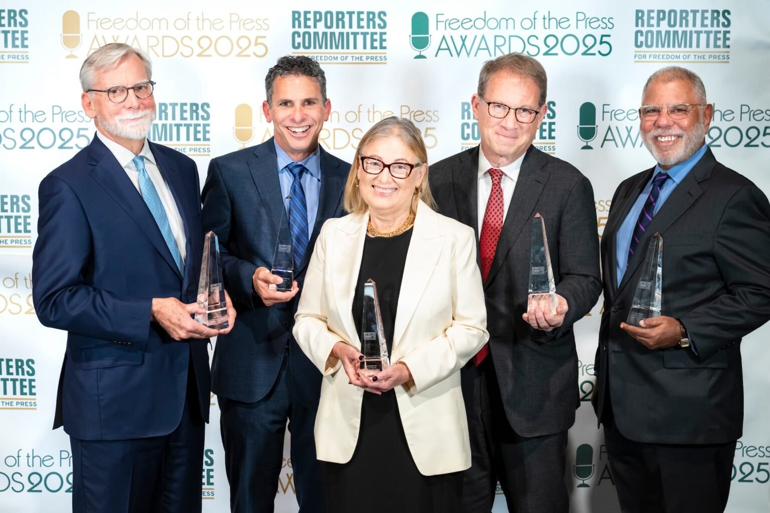 Freedom of the Press Awards raises M for press freedom defense, honors journalism and legal leaders