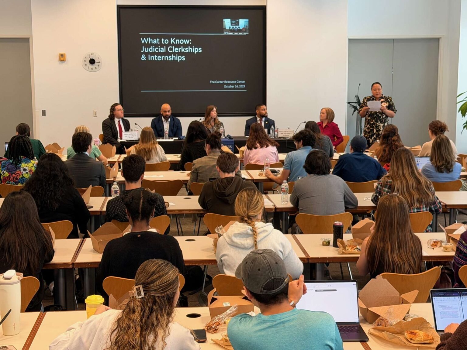 Panel on Judicial Clerkships and Internships