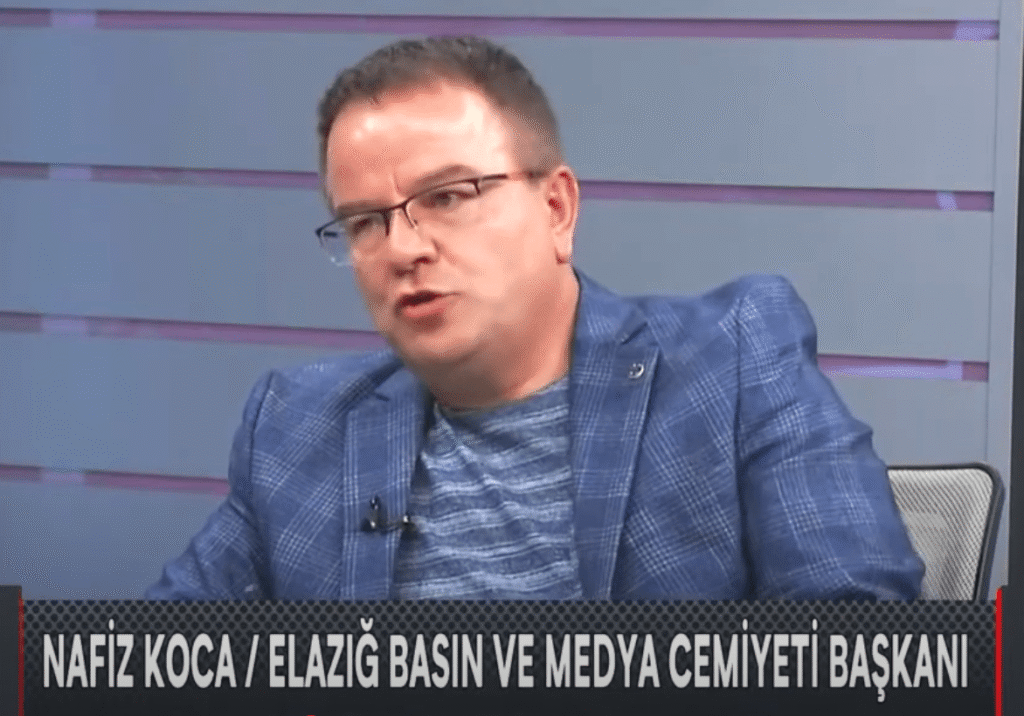 Local publisher Nafiz Koca shot in Elazığ, Turkey Local publisher Nafiz Koca shot in Elazığ, Turkey