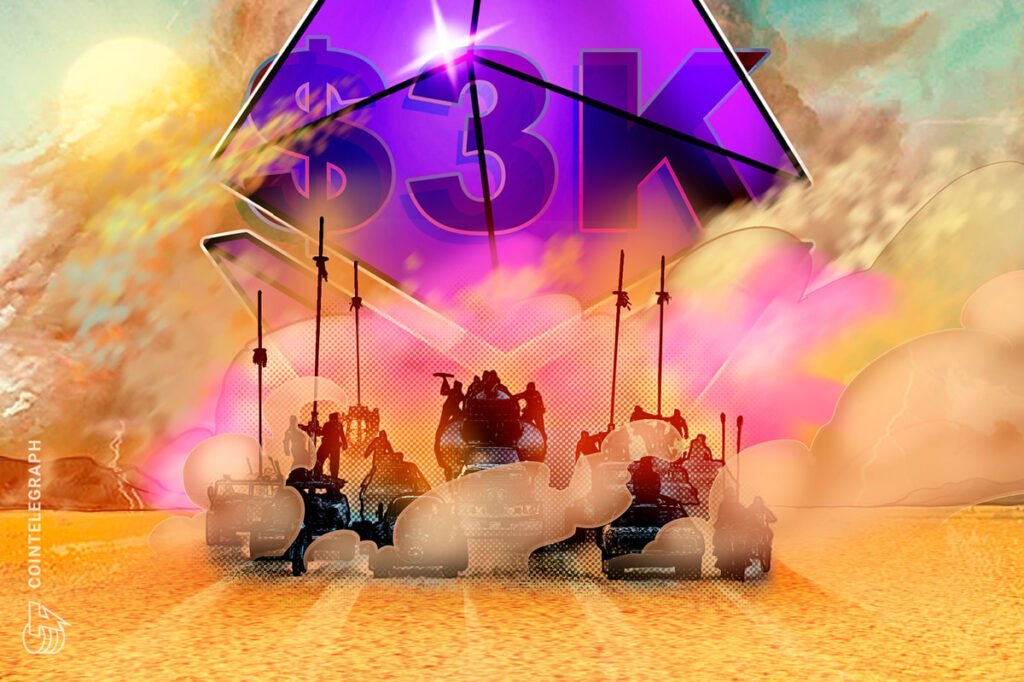 Ethereum’s price chart targets sub-K as spot ETF demand cools