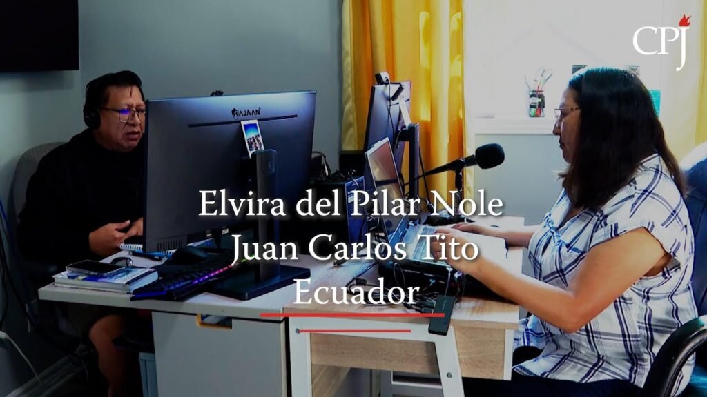 CPJ’s 2025 International Press Freedom Awardees: Elvira del Pilar Nole and Juan Carlos Tito