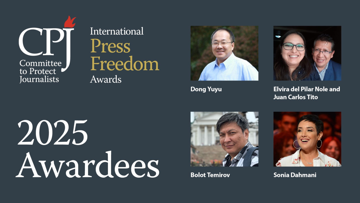 CPJ to open press accreditation for 2025 International Press Freedom Awards