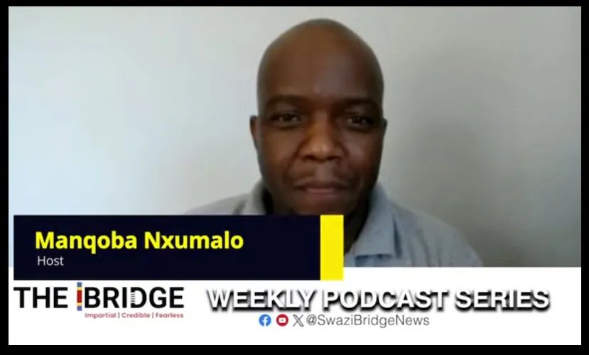 Manqoba Nxumalo, editor of The Swazi Bridge, discusses the Swazi leaks on his podcast in 2024.