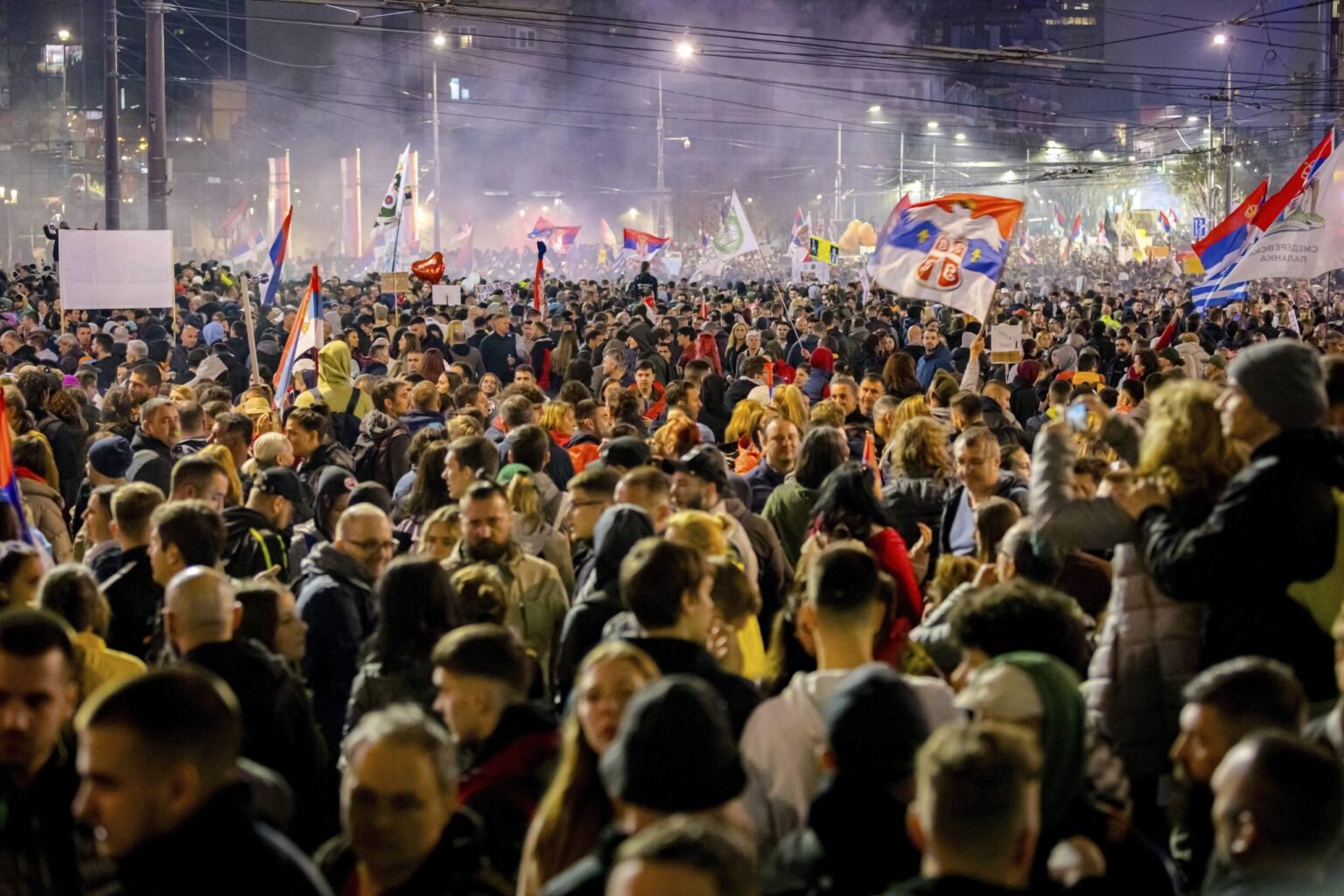 On the ground in Serbia: Student protests lead to crackdown on human rights