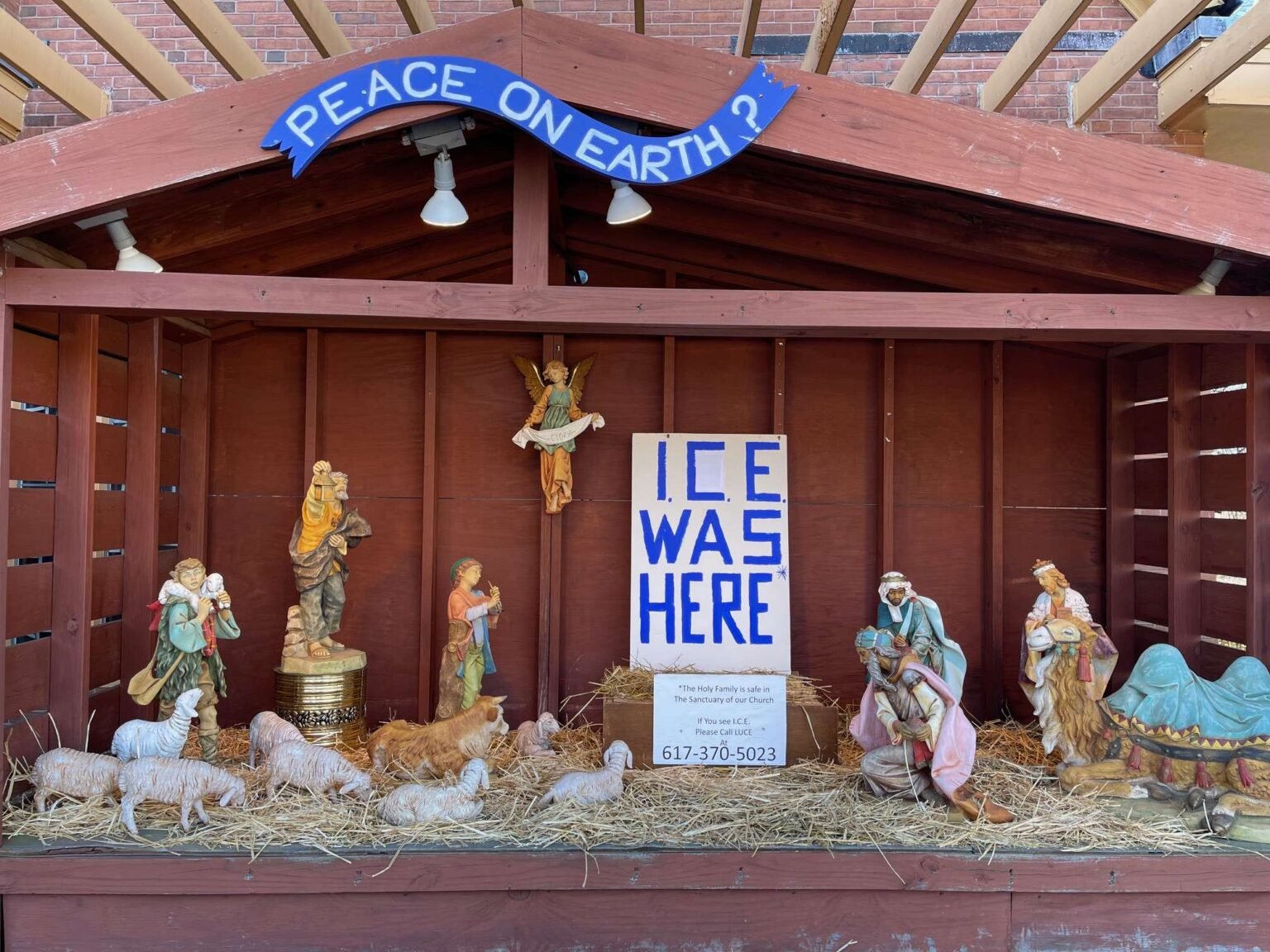 Massachusetts Church’s ‘ICE Was Here’ Nativity Scene Is Protected Speech, Even if ICE Doesn’t Like It
