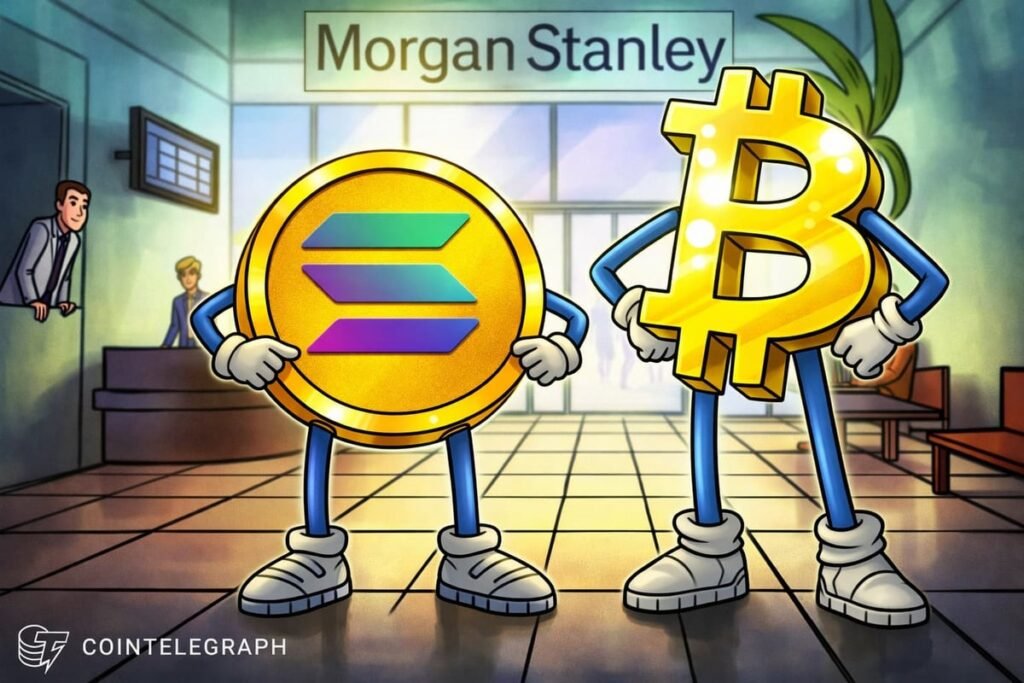 Morgan Stanley Files For Bitcoin, Solana ETF With SEC Morgan Stanley Files For Bitcoin, Solana ETF With SEC