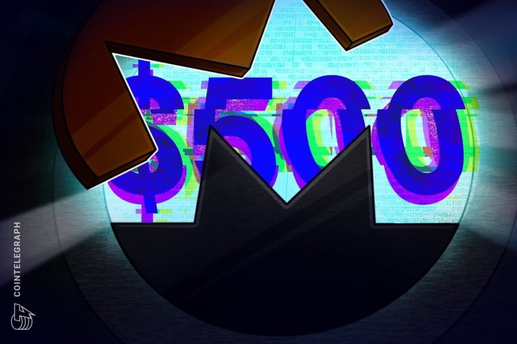 XMR Price Reaches 0 for the First Time Since 2021 After Zcash Falls