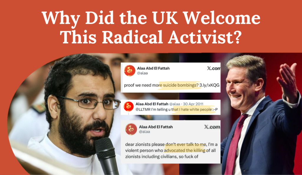 Why the UK Granted Citizenship to Activist Alaa Abd El-Fattah Why the UK Granted Citizenship to Activist Alaa Abd El-Fattah