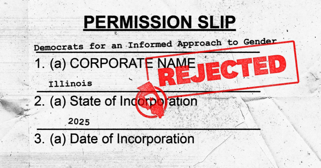 LAWSUIT: Illinois law blocks Democratic dissenters from operating without party elites’ permission