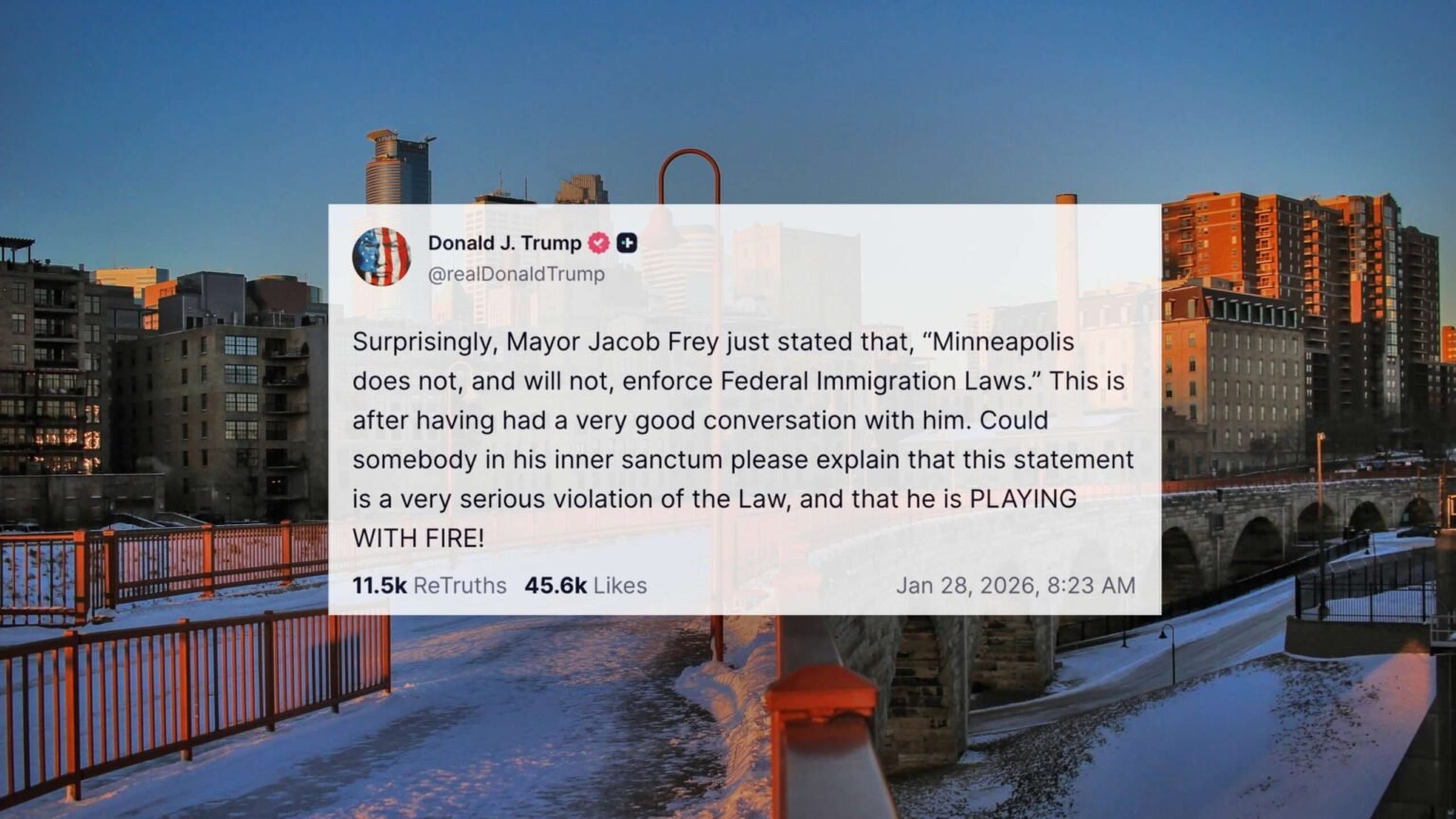 Trump Says States Are Required To Enforce Federal Immigration Laws. He’s Wrong.