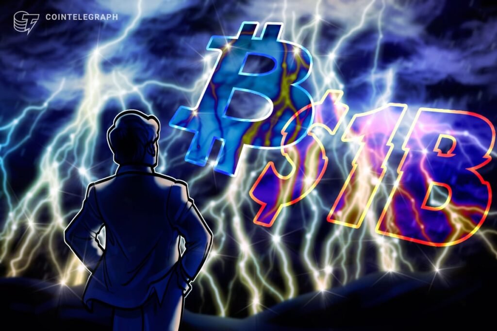 BTC Lightning Network Tops B in Monthly Transaction Volume: River