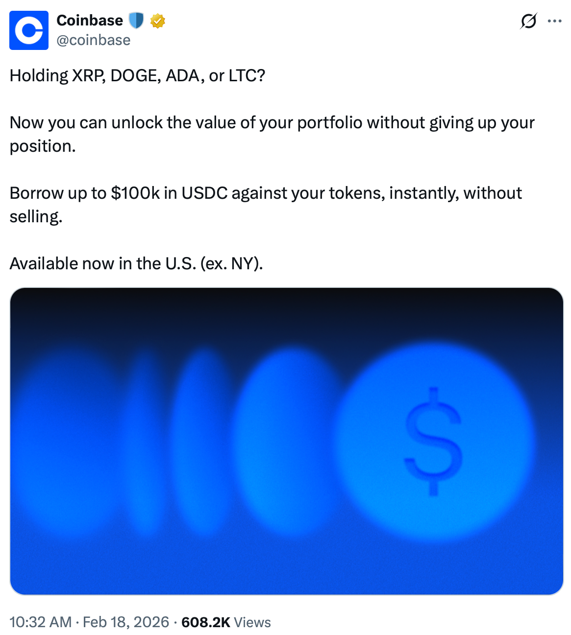 Coinbase, Kraken, Loans, Lending, DeFi