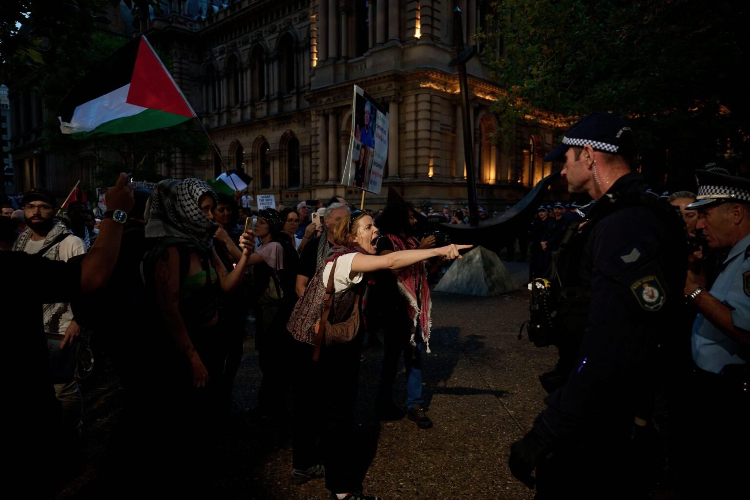 Australia cracks down on protest