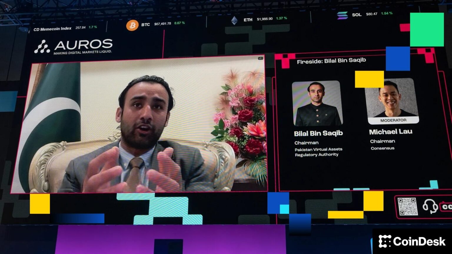 Pakistan’s Bilal Bin Saqib says crypto is a necessity, not a luxury