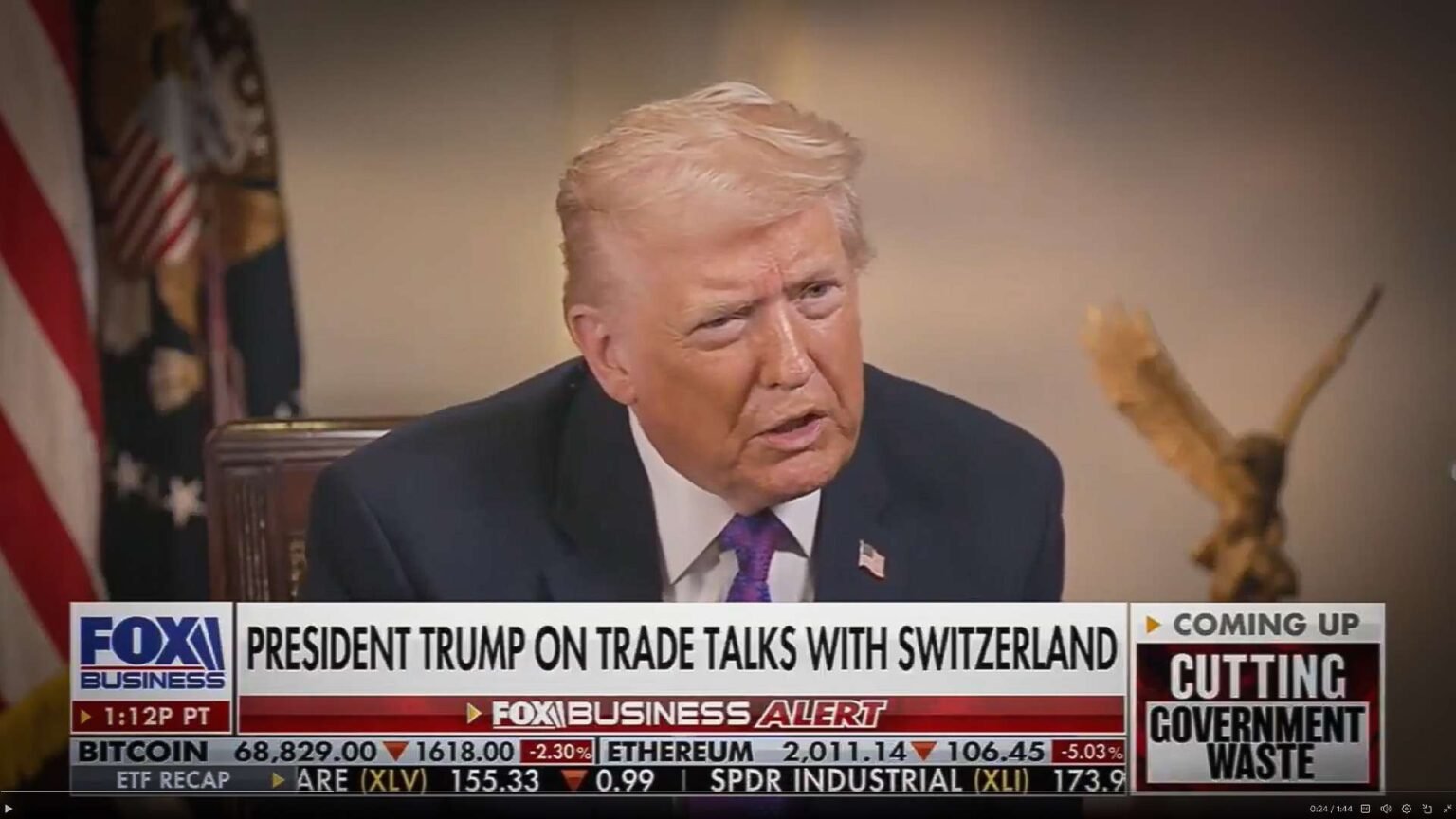 Trump Imposed 39 Percent ‘Emergency’ Tariffs When Switzerland Hurt His Feelings