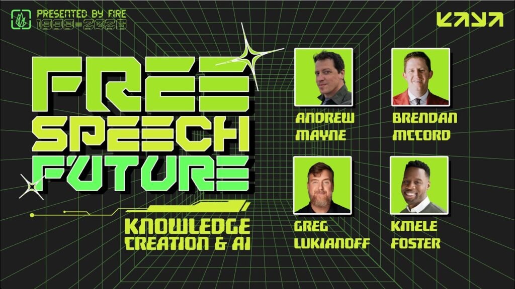Knowledge Creation and A.I. | Free Speech Future Event Series