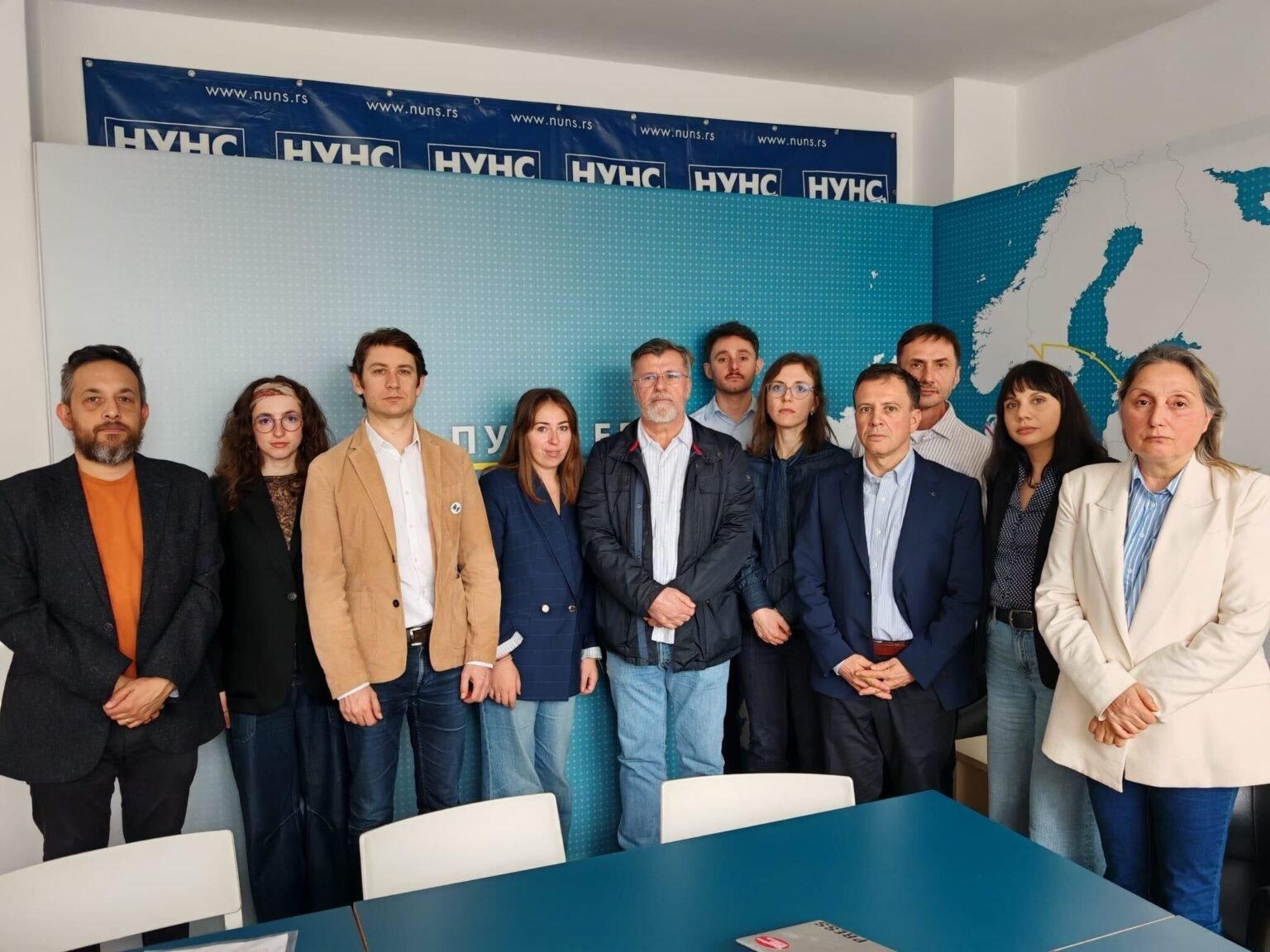 The media freedom delegation with Veran Matic, the chairperson of the management board of the Association of Independent Electronic Media (ANEM), who is facing open death threats

				
				
				
				
				Following a two-day mission to Belgrade on 26-27 March, the partner organisations of the Council of Europe’s Platform for the Safety of Journalists and the Media Freedom Rapid Response (MFRR) assessed that the past year had seen a continued deterioration, leaving the country in a prolonged and worsening press freedom crisis. In absence of the recognition by state officials about the severity of the current situation for the safety of journalists, the delegation warns that chances of further escalation in the severity of attacks against journalists remain dangerously high. Multiple reports of journalists being attacked while reporting on the local elections held in 10 municipalities on Sunday 29 March after the mission concluded, reinforce the delegation’s findings. The use of violence to restrict reporting and the absence of protections fosters a toxic environment that severely hinders the ability of journalists to work.
The mission came at a time of unprecedented physical attacks on journalists and rampant online smear campaigns, led or amplified by influential members of the ruling party. Following the solidarity mission conducted by the MFRR in April 2025, the situation has worsened, despite repeated calls for action. Since the deadly collapse of Novi Sad train station canopy in November 2024 and the nationwide protests that followed, 294 press freedom violations targeting 513 media professionals and entities have been documented on the Mapping Media Freedom platform. During this time, Serbia has also been among the countries in Europe with the highest number of press freedom alerts on the CoE Platform. Following meetings with journalists, editors, trade unions and associations, the Supreme Public Prosecution office, the police, government and parliamentary officials, media outlets, the public service broadcaster, the international community and civil society bodies, the delegation is fearful that journalists are caught in a spiral of violence with few protections in place.
The media freedom environment in Serbia is defined by physical attacks – often perpetrated by those charged with protecting journalists – verbal threats, including death threats, incitement to violence and divisive rhetoric, as well as extensive media capture. Violations also extend online; alongside online smear campaigns, coordinated bot attacks on social media accounts of independent media outlets and journalists, and Distributed Denial of Service (DDoS) attacks on news websites have emerged as new weapons of censorship. Unaccountable use of spyware against journalists and media workers, and the lack of swift and independent investigation into the cases remain an alarming concern that deserves serious attention from the authorities. So far, no accountability has been secured. The widespread violations have been documented in the alerts published on the Council of Europe Platform and Mapping Media Freedom platform, and confirmed by first hand testimony from journalists from print, broadcast and online media.
During a meeting with Ana Brnabić, the President of the National Assembly of Serbia, the delegation discussed the climate for media freedom in Serbia and called on the authorities to live up to the heightened responsibilities of those in power to avoid discrediting, demonising and targeting journalists and condemn all attacks. While she told the delegation she was aware of specific high-profile threats to journalists and the heinous legacy of impunity exemplified by the killing of Slavko Ćuruvija, this did not appear to extend to the full spectrum of threats made to journalists, including by the ruling party and amplified by pro-government media tabloids, social media and supporters of the party. Ms Brnabić committed to improve the government’s response rate to alerts published on the Council of Europe Platform. Since the platform’s launch in 2015, 61% of alerts from Serbia have not been responded to. The non-response rate in 2025, coinciding with the documented increase in alerts, was 85%. The delegation welcomed this commitment, but reiterated our request that Ms. Brnabic halt political attacks and condemn them, if they come from others, as a vital first step in rebuilding trust in the state’s willingness to improve media freedom in the country.
The increased violence against the press sparked by the nationwide protests in response to the November 2024 Novi Sad canopy tragedy, and the heavy state response that followed, has worsened through 2025 and continues into 2026. The Supreme Public Prosecution Office confirmed that there had been a 115% increase in the number of cases referred to it regarding media workers and a 367% increase in those related to physical attacks. This spike in criminal threats has been met with shocking levels of impunity. In 2025, only three convictions of those responsible for criminal attacks on journalists were secured by judicial authorities. A key factor, the delegation concluded, has been the continued breakdown of both the rule or law and the dedicated systems for the protection of journalists in Serbia. Poor response by the police to prosecutors’ requests concerning attacks on journalists results in the systematic failure to gather sufficient evidence to allow public prosecutions.
The role of police is central to the question of journalist safety. However, when meeting the Ministry of Interior, the Belgrade City Police Directorate and the Criminal Police Directorate, the delegation was alarmed by the absence of any acknowledgement of the severity of the issue and the failings of the police force when protecting journalists or investigating violations aimed at journalists. The delegation was not informed about a single case of a police officer who has been held responsible for allegations of misconduct or their failure to act. Even when presented with concrete and well-documented examples of police perpetrating attacks, the law enforcement representatives did not respond in a manner that would suggest a willingness to learn from these failings to fulfil their legal responsibility to protect journalists.
At the systemic level, the delegation expressed continued concern over the non-functioning of the Regulatory Authority for Electronic Media (REM) Council. The absence of a functional and independent REM Council represents a severe hindrance for the effective regulation of the overall electronic media and the licensing process. The situation also impacts the governance of Radio Television of Serbia (RTS), the public service broadcaster, as well as its oversight mechanisms. With the tenure of four members of the RTS board expiring in June, as well as a general election expected soon, the absence of the REM Council or any timeline by which it will be appointed will continue to embed uncertainty within RTS and the broader media space. In the meeting, Ms Brnabic expressed frustration over the situation and the desire to find a solution, in cooperation with international bodies. The delegation stresses that for credibility of the process to be acceptable under both Serbian law and EU accession progress mechanisms, the election must result in the appointment of a professional, pluralistic and ultimately independent body which acts in the public interest rather than in defence of political interests. These principles are absolutely non-negotiable for the process.
The threat landscape facing journalists is diverse and complex. Increasingly, civil and criminal legal actions are deployed against journalists to curtail their reporting, through the threat of costly and time intensive court proceedings. Data held by the National Anti-SLAPP Working Group has identified 48 SLAPPs targeting journalists, editors, publishers and the media since 2020. Investigative outlet KRIK is currently facing 14 legal actions. While prominent outlets may be able to respond through public solidarity actions and receive funding support secured through crowdfunders to mount a defence, for local outlets, who are already struggling economically, an abusive legal action may be enough to shut down their reporting. The Council of Europe Recommendation on countering the use of SLAPPs establishes a detailed roadmap to ensure member states, such as Serbia, can meaningfully tackle abusive lawsuits and protect journalism. Ms Brnabić referenced an eagerness to address this issue and these recommendations provide a strong starting point.
Despite clear data from Serbia’s own judicial authorities about the high numbers of attacks on journalists, following its meetings, the mission identified a fundamental disconnect between the seriousness of the situation on the ground and the assessment and response of the authorities. Clear political will is needed to break the downward spiral and ensure all attacks on the media are properly sanctioned under the law. Until then, and until political pressures on independent journalism are reduced, media freedom will continue to suffer, undermining Serbia’s EU accession aspirations.
The mission partners will publish a report outlining findings and providing recommendations to the Serbian authorities, which will also be shared with the Council of Europe, European Union and the Organisation for the Security and Cooperation (OSCE).
The mission was led by Article 19 Europe and joined by the Association of European Journalists (AEJ), Committee to Protect Journalists (CPJ), European Broadcasting Union (EBU), European Federation of Journalists (EFJ), European Centre for Press and Media Freedom (ECPMF), Index on Censorship, International Press Institute (IPI), Osservatorio Balcani Caucaso Transeuropa (OBCT) and Reporters Without Borders (RSF).

Vlasti u Srbiji moraju da zaustave spiralu nasilja prema novinarima i novinarkama
Sloboda medija u Srbiji ostaje zarobljena u silaznoj spirali usled rekordnog nivoa fizičkog nasilja prema novinarima i novinarkama, pretnji smrću i onlajn kampanja blaćenja, zabrinjavajućeg nivoa nekažnjivosti, kao i čvrste političke kontrole nad medijskim okruženjem, zaključila je koalicija organizacija za slobodu medija.
Nakon dvodnevne misije u Beogradu, 26–27. marta, partnerske organizacije Platforme Saveta Evrope za zaštitu novinarstva i bezbednost novinara i inicijative Media Freedom Rapid Response (MFRR) ocenile su da je u protekloj godini došlo do daljeg pogoršanja, ostavljajući zemlju u produženoj i sve dubljoj krizi slobode medija. U odsustvu priznanja državnih zvaničnika o ozbiljnosti trenutne situacije u pogledu bezbednosti novinara i novinarki, delegacija upozorava da su šanse za dalje eskaliranje ozbiljnosti napada na novinare i novinarke opasno visoke. Brojni izveštaji o napadima na novinare i novinarke tokom izveštavanja o lokalnim izborima održanim u 10 opština u nedelju, 29. marta, nakon završetka misije, dodatno potvrđuju nalaze delegacije. Upotreba nasilja radi ograničavanja izveštavanja, kao i izostanak zaštite, stvaraju toksično okruženje koje ozbiljno otežava rad novinara i novinarki.
Misija je sprovedena u trenutku nezapamćenog broja fizičkih napada na novinare  i novinarke i rasprostranjenih onlajn kampanja blaćenja, koje predvode ili pojačavaju uticajni članovi vladajuće stranke. Nakon misije solidarnosti koju je MFRR sproveo u aprilu 2025. godine, situacija se dodatno pogoršala, uprkos ponovljenim pozivima na delovanje. Od smrtonosnog urušavanja nadstrešnice železničke stanice u Novom Sadu u novembru 2024. godine i talasa protesta širom zemlje koji je usledio, na platformi Mapping Media Freedom dokumentovano je 294 kršenja slobode medija usmerena na 513 medijskih profesionalaca i subjekata. U tom periodu, Srbija je takođe bila među zemljama u Evropi sa najvećim brojem upozorenja o kršenjima slobode medija na Platformi Saveta Evrope. Nakon sastanaka sa novinarima, urednicima, sindikatima i udruženjima, Vrhovnim javnim tužilaštvom, policijom, predstavnicima vlade i parlamenta, medijima, javnim servisom, međunarodnom zajednicom i organizacijama civilnog društva, delegacija izražava zabrinutost da su novinari i novinarke zarobljeni u spirali nasilja uz vrlo ograničene mehanizme zaštite.
Medijsko okruženje u Srbiji karakterišu fizički napadi – često počinjeni od strane onih koji su zaduženi za zaštitu novinara i novinarki – verbalne pretnje, uključujući pretnje smrću, podsticanje na nasilje i zapaljivu retoriku koja produbljuje podele, kao i izražena zarobljenost medija. Kršenja se šire i na onlajn prostor; pored kampanja blaćenja na internetu, koordinisani bot napadi na naloge nezavisnih medija i novinara na društvenim mrežama, kao i Distributed Denial of Service (DDoS) napadi na informativne sajtove, pojavili su se kao nova sredstva cenzure. Nekontrolisana upotreba špijunskog softvera protiv novinara i novinarki i medijskih radnika, kao i izostanak brzih i nezavisnih istraga u tim slučajevima, ostaju ozbiljan razlog za zabrinutost koji zahteva hitnu pažnju nadležnih organa. Do sada niko nije odgovarao za ove slučajeve. Rasprostranjena kršenja dokumentovana su kroz upozorenja objavljena na Platformi Saveta Evrope i Mapping Media Freedom platformi, a potvrđena su i neposrednim svedočenjima novinara i novinarki iz štampanih, elektronskih i onlajn medija.
Tokom sastanka sa Anom Brnabić, predsednicom Narodne skupštine Republike Srbije, delegacija je razgovarala o stanju slobode medija u Srbiji i pozvala vlasti da ispune pojačanu odgovornost koju imaju kao nosioci vlasti, da se uzdrže od diskreditovanja, demonizacije i targetiranja novinara i i novinarki, te da osude sve napade. Iako je delegaciji rekla da je upoznata sa konkretnim pretnjama novinarima i novinarkama i sa zlokobnim nasleđem nekažnjivosti, koje ilustruje ubistvo Slavka Ćuruvije, činilo se da se to ne odnosi na čitav spektar pretnji upućenih novinarima i novinarkama, uključujući i one koje dolaze od vladajuće stranke, a koje dodatno pojačavaju provladini tabloidni mediji, društvene mreže i pristalice te stranke. Gospođa Brnabić se obavezala da unapredi stopu odgovora vlasti na upozorenja objavljena na Platformi Saveta Evrope. Od pokretanja Platforme 2015. godine, na 61% upozorenja iz Srbije nije odgovoreno. Stopa neodgovaranja u 2025. godini, koja se poklapa sa zabeleženim porastom broja upozorenja, iznosila je 85%. Delegacija je pozdravila ovo obavezivanje, ali je ponovila zahtev da gospođa Brnabić obustavi političke napade i da ih osudi kada dolaze od drugih, kao ključni prvi korak ka obnovi poverenja u spremnost države da unapredi slobodu medija u zemlji.
Povećano nasilje nad medijima, podstaknuto masovnim protestima širom zemlje kao reakcijom na tragediju urušavanja nadstrešnice u Novom Sadu u novembru 2024. godine, kao i snažnim odgovorom države koji je usledio, dodatno se pogoršalo tokom 2025. i nastavlja se i u 2026. godini. Vrhovno javno tužilaštvo potvrdilo je da je došlo do povećanja od 115% u broju predmeta koji su mu upućeni u vezi sa medijskim radnicima, kao i do porasta od 367% u slučajevima koji se odnose na fizičke napade. Ovaj nagli rast krivičnih dela praćen je zabrinjavajućim nivoom nekažnjivosti. Tokom 2025. godine, pravosudni organi doneli su svega tri osuđujuće presude počiniocima krivičnih dela nad novinarima i i novinarkama. Ključni faktor, zaključila je delegacija, jeste kontinuirano urušavanje vladavine prava, kao i sistema namenjenih zaštiti novinara i novinarki u Srbiji. Nedovoljno efikasan odgovor policije na zahteve tužilaštva u vezi sa napadima na novinare i novinarke dovodi do sistematskog neuspeha u prikupljanju dovoljno dokaza koji bi omogućili pokretanje krivičnih postupaka.
Uloga policije je ključna za pitanje bezbednosti novinara i novinarki. Međutim, tokom sastanaka sa Ministarstvom unutrašnjih poslova, Policijskom upravom za grad Beograd i Upravom kriminalističke policije, delegacija je bila zabrinuta zbog izostanka bilo kakvog priznanja ozbiljnosti problema i propusta policije u zaštiti novinara i novinarki i istrazi kršenja usmerenih protiv njih. Delegacija nije obaveštena ni o jednom slučaju u kojem je policijski službenik snosio odgovornost za navode o neprofesionalnom postupanju ili propust da reaguje. Čak i kada su predstavljeni konkretni i dobro dokumentovani primeri u kojima su policijski službenici bili počinioci napada, predstavnici organa za sprovođenje zakona nisu reagovali na način koji bi ukazivao na spremnost da iz ovih propusta izvuku pouke i ispune svoju zakonsku obavezu zaštite novinara i novinarki.
Na sistemskom nivou, delegacija je izrazila kontinuiranu zabrinutost zbog nefunkcionisanja Saveta Regulatornog tela za elektronske medije (REM). Odsustvo funkcionalnog i nezavisnog Saveta REM-a predstavlja ozbiljnu prepreku za efikasno regulisanje elektronskih medija u celini, kao i za proces izdavanja dozvola. Ovakva situacija utiče i na upravljanje Radio-televizijom Srbije (RTS), javnim medijskim servisom, kao i na mehanizme njenog nadzora. Imajući u vidu da mandat četvoro članova Upravnog odbora RTS-a ističe u junu, kao i da se uskoro očekuju opšti izbori, odsustvo Saveta REM-a ili bilo kakvog vremenskog okvira za njegovo imenovanje nastaviće da produbljuje neizvesnost u vezi sa RTS-om i širim medijskim prostorom. Tokom sastanka, gospođa Brnabić je izrazila frustraciju zbog nastale situacije i želju da se pronađe rešenje, u saradnji sa međunarodnim telima. Delegacija naglašava da, kako bi proces bio kredibilan i prihvatljiv u skladu sa zakonodavstvom Srbije i mehanizmima pristupanja EU, izbor mora rezultirati imenovanjem profesionalnog, pluralističkog i istinski nezavisnog tela koje deluje u javnom interesu, a ne u odbrani političkih interesa. Ovi principi su apsolutno neupitni za ovaj proces.
Spektar pretnji sa kojima se novinari i novinarke suočavaju raznovrstan je i složen. Sve češće se protiv novinara i novinarki koriste građanski i krivični postupci kako bi se ograničilo njihovo izveštavanje, kroz pretnju skupim i dugotrajnim sudskim procesima. Podaci Nacionalne radne grupe za borbu protiv SLAPP tužbi identifikovali su 48 SLAPP postupaka usmerenih protiv novinara, urednika, izdavača i medija od 2020. godine. Istraživački medij KRIK trenutno se suočava sa 14 sudskih postupaka. Dok veći i vidljiviji mediji ponekad mogu da odgovore kroz javne akcije solidarnosti i prikupljanje sredstava putem donacija za svoju odbranu, za lokalne medije, koji se već suočavaju sa ekonomskim poteškoćama, zloupotrebljeni pravni postupak može biti dovoljan da ugasi njihovo izveštavanje. Preporuka Saveta Evrope o suzbijanju zloupotrebe SLAPP tužbi uspostavlja detaljan okvir koji omogućava državama članicama, poput Srbije, da se na smislen način suprotstave ovakvim tužbama i zaštite novinarstvo. Gospođa Brnabić je ukazala na spremnost da se ovo pitanje reši, a ove preporuke predstavljaju snažnu polaznu osnovu.
Uprkos jasnim podacima koje pružaju same pravosudne institucije Srbije o visokom broju napada na novinare i novinarke, nakon sastanaka misije uočen je dubok nesklad između ozbiljnosti situacije na terenu i procene i odgovora nadležnih organa. Neophodna je jasna politička volja kako bi se prekinula silazna spirala i obezbedilo da svi napadi na medije budu adekvatno sankcionisani u skladu sa zakonom. Dok se to ne dogodi, i dok se politički pritisci na nezavisno novinarstvo ne smanje, sloboda medija će nastaviti da trpi, podrivajući aspiracije Srbije za članstvo u Evropskoj uniji.
Partneri misije objaviće izveštaj sa nalazima i preporukama upućenim vlastima u Srbiji, koji će takođe biti dostavljen Savetu Evrope, Evropskoj uniji i Organizaciji za evropsku bezbednost i saradnju (OEBS).
Misiju je predvodila organizacija Article 19 Evropa, a učestvovali su i Udruženje evropskih novinara (AEJ), Komitet za zaštitu novinara (CPJ), Evropska radiodifuzna unija (EBU), Evropska federacija novinara (EFJ), Evropski centar za slobodu medija (ECPMF), Index on Censorship, Međunarodni institut za štampu (IPI), Opservatorija za Balkan Kavkaz Transevropa (OBCT) i Reporteri bez granica (RSF).

			
			
					
				
				
				
				READ MORE