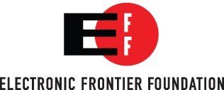 "EFF's original logo, in use from 1990-2018