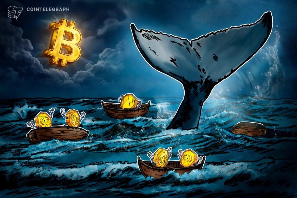 Bitcoin Whales, Sharks Realized 7M in Daily Losses in Q1 2026