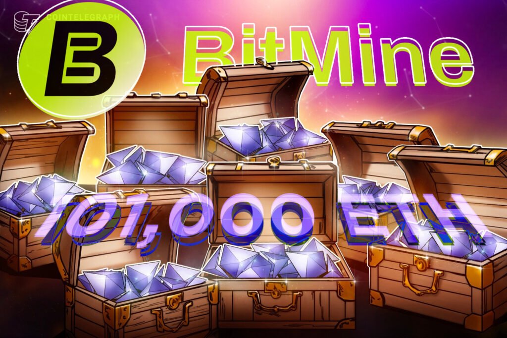 BitMine Expands ETH Holdings Despite .5B in Unrealized Losses