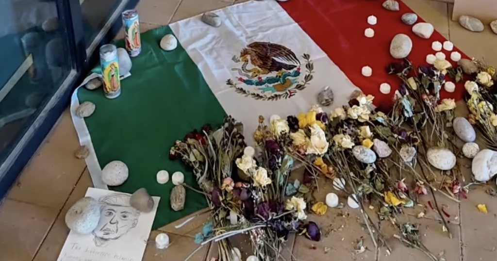 University of North Texas cancels art show — then power-washes protests