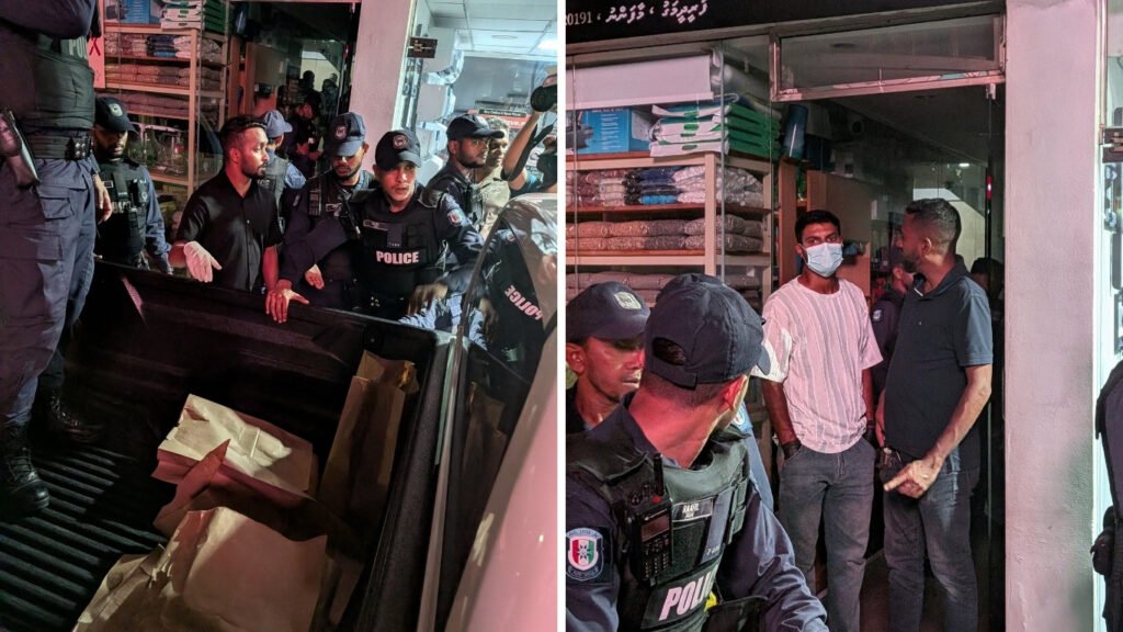 Maldives police raid Adhadhu newsroom, impose travel bans on editor and CEO