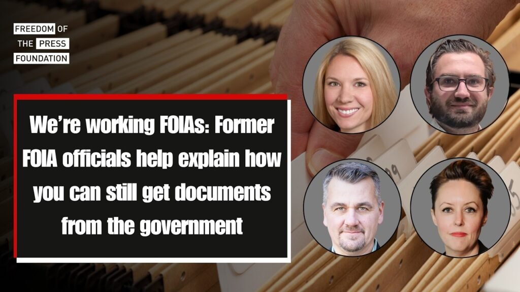 We’re working FOIAs: Former FOIA officials help explain how you can still get documents from the gov