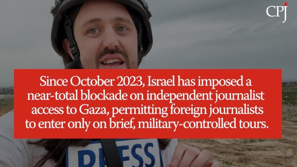 Journalist Recounts IDF-controlled Press Tour to Gaza