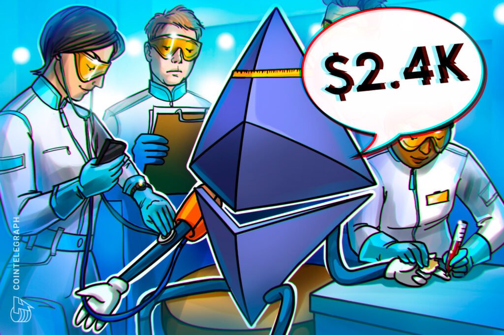 ETH Stuck Below .4K Despite Wider Crypto Market Recovery
