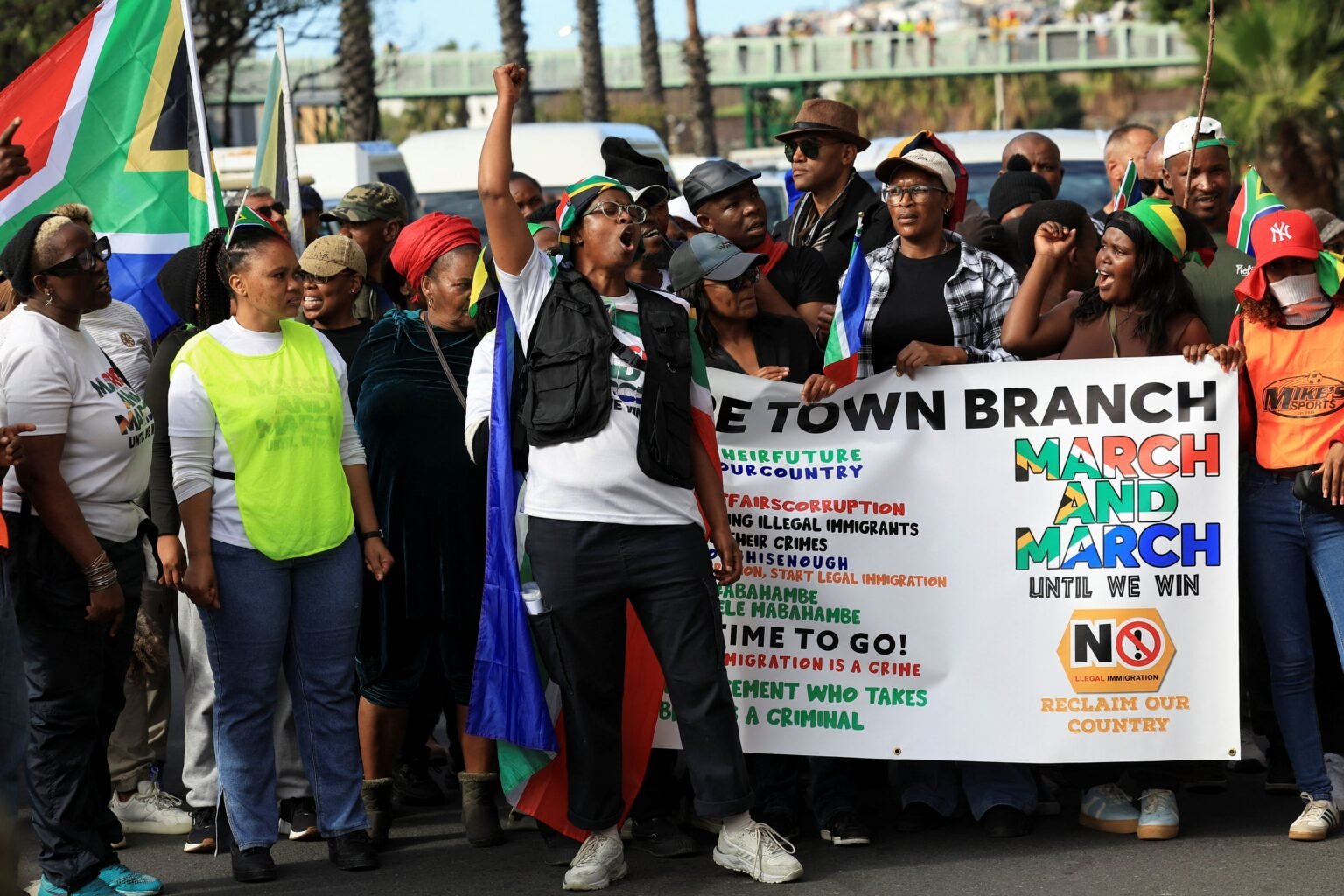 More than a dozen South African journalists targeted as anti-migrant deadline looms