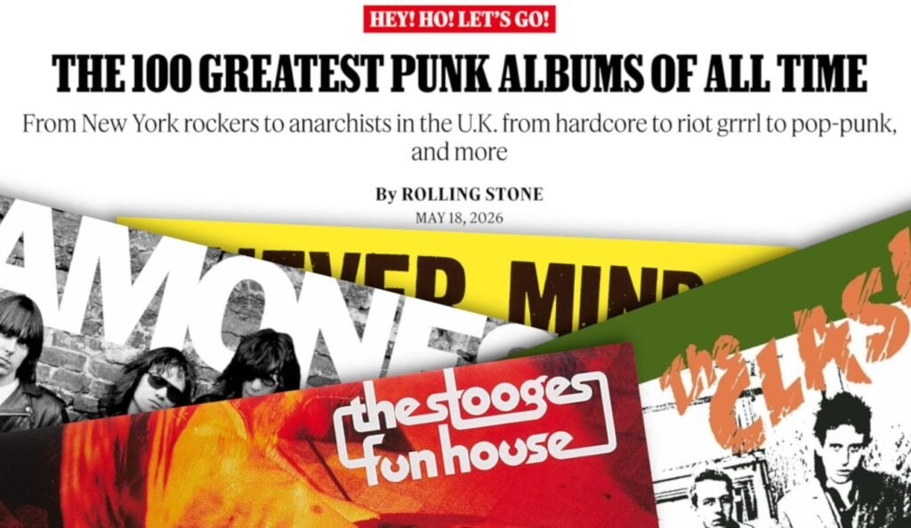 Why We Love and Hate Music Lists Like Rolling Stone’s Punk Albums