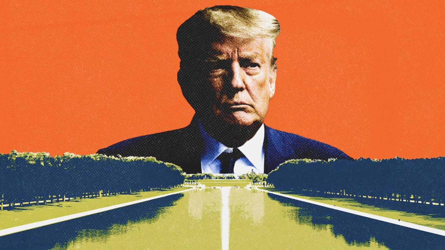 Reflecting Pool Debacle Is a Shorthand for Trump’s Failing Second Term