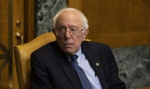 Sen. Bernie Sanders (I–Vt.) speaks at a congressional hearing