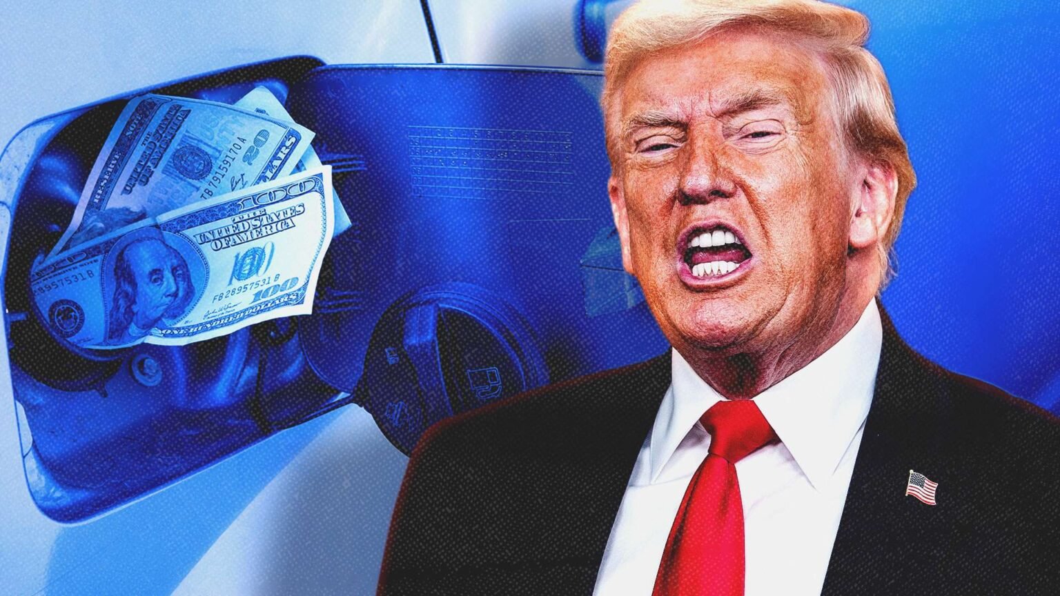 Trump Scapegoats Gas Companies for Price Hikes Caused by His Iran War