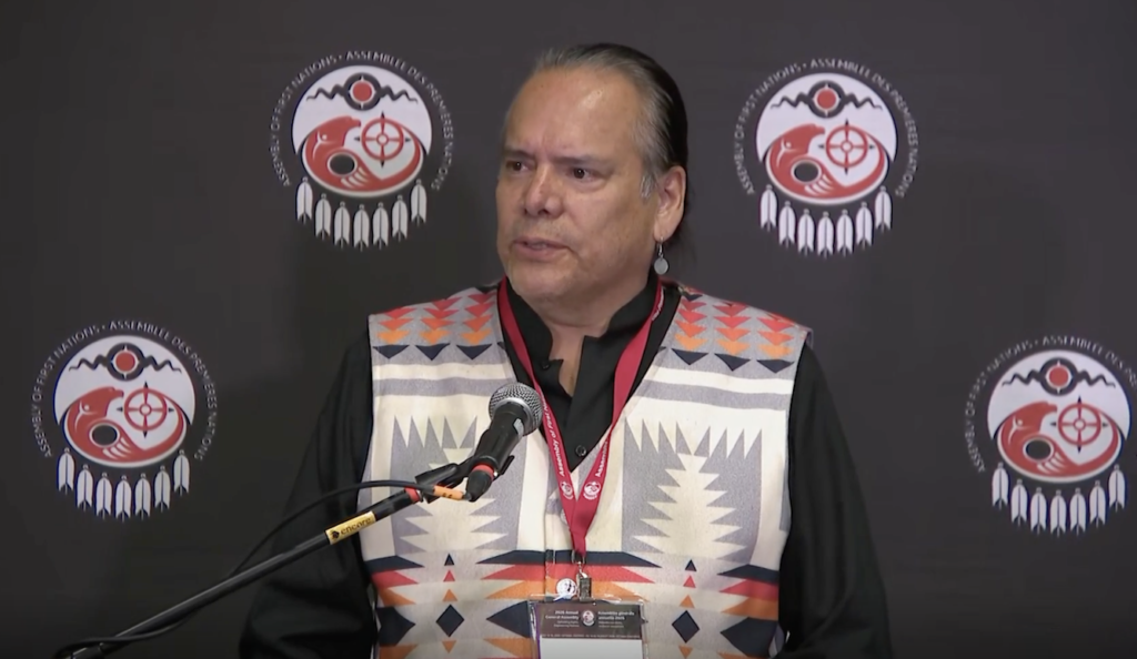 A First Nations Chief Talks to the Dead