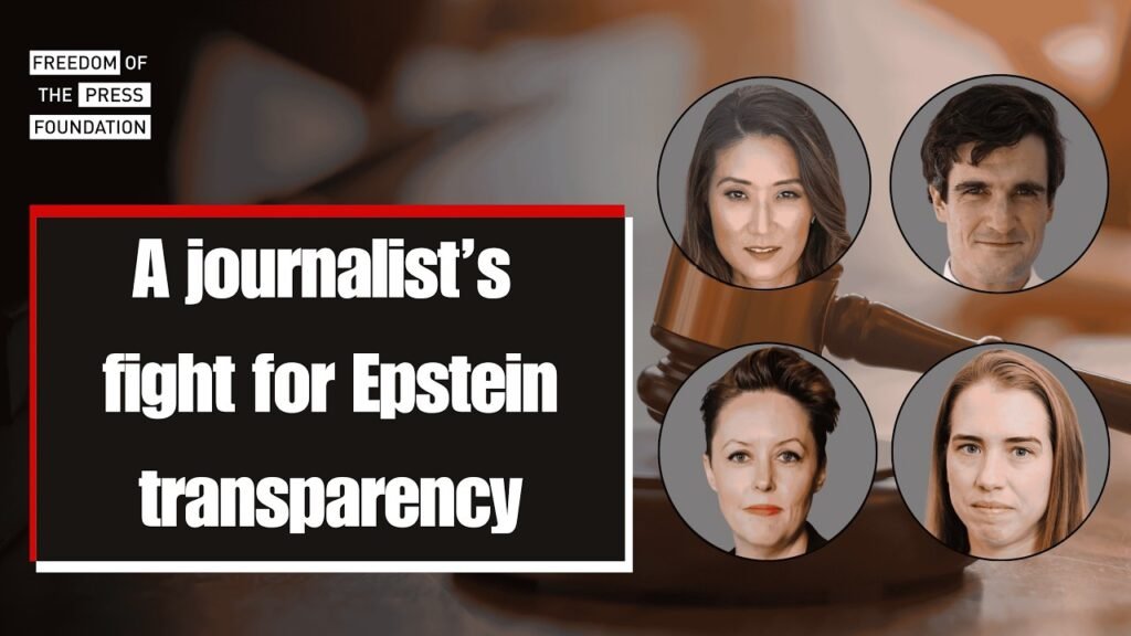 A journalist’s fight for Epstein transparency