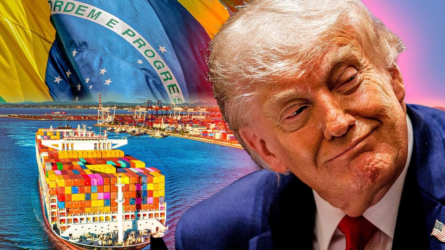 America Has a Huge Trade Surplus With Brazil. Trump Just Put 25 Percent Tariffs on Brazilian Goods Anyway. America Has a Huge Trade Surplus With Brazil. Trump Just Put 25 Percent Tariffs on Brazilian Goods Anyway.