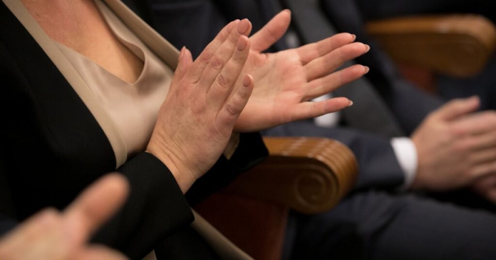 The applause that disrupted nothing — yet still led to an arrest